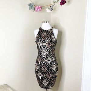 W Y A T T collection sequin dress